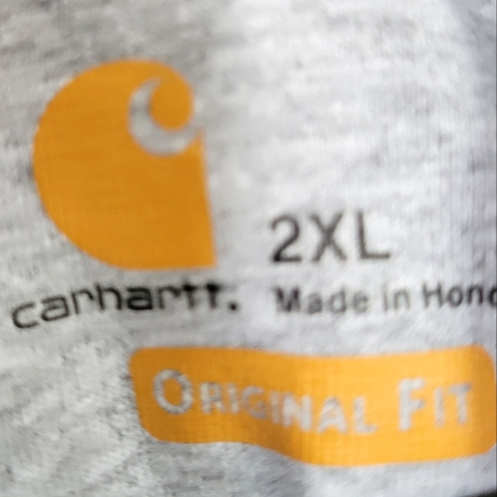 Carhartt Vtg Zip-Up Sweatshirt - Picture 6 of 7